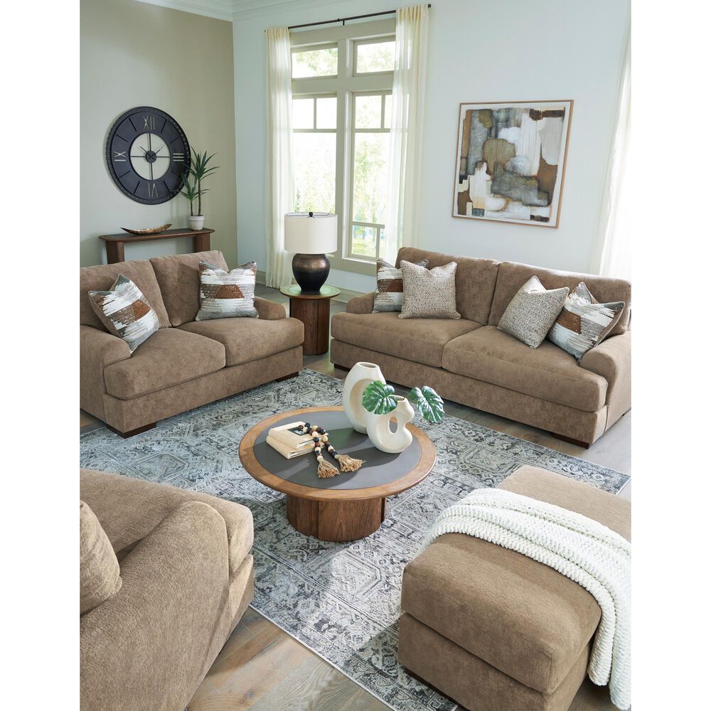 Ashley Jayne Park Ottoman in Pecan, , large
