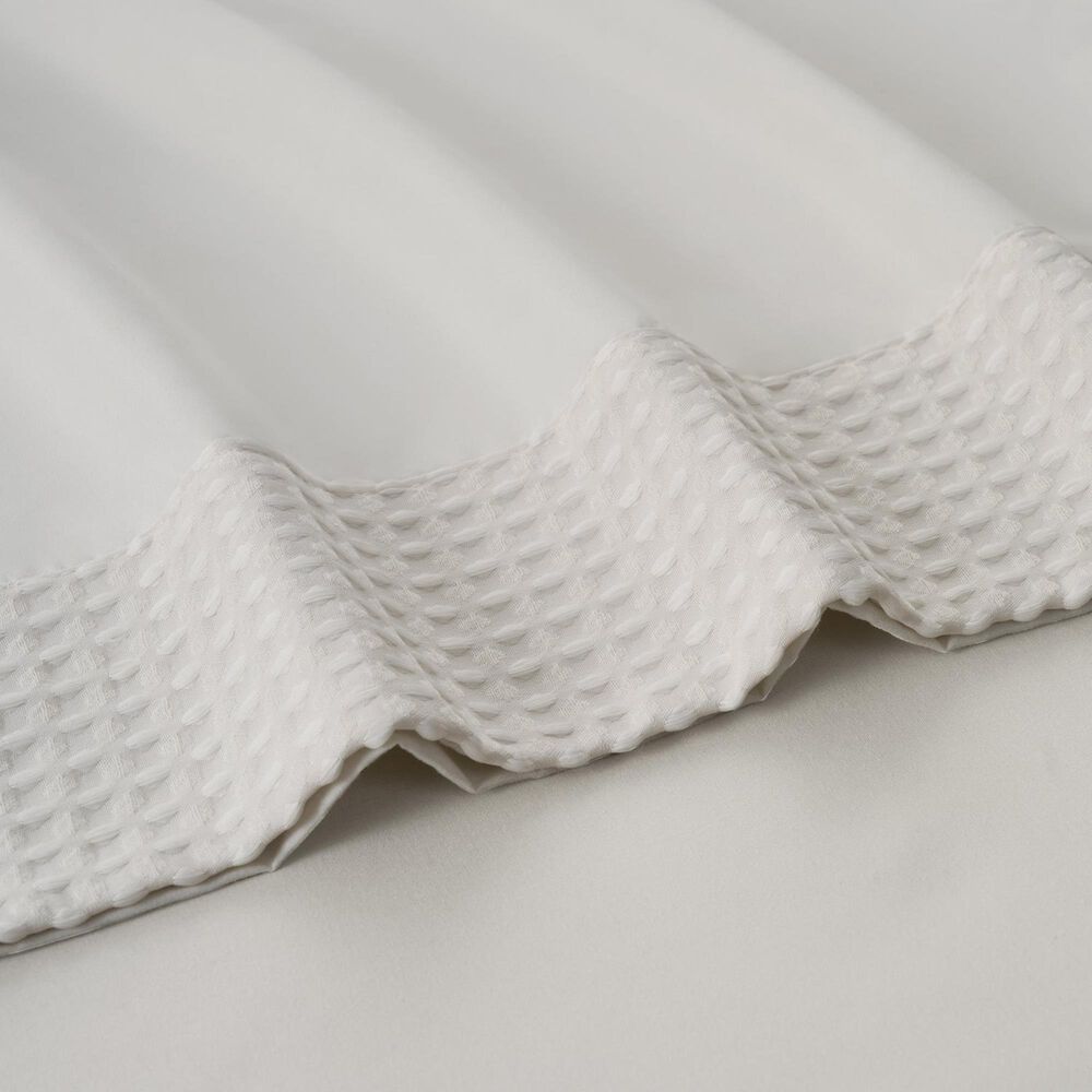 Trade Linker 4-Piece Full Waffle Hem Sheet Set in Ivory, , large