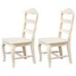International Concepts Versailles Side Chair in Unfinished (Set of 2), , large