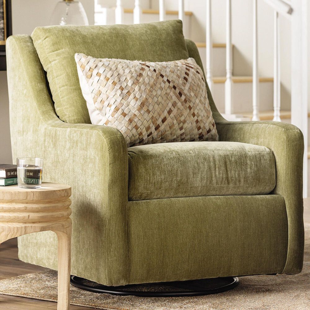 Seymour Seating Swivel Glider Chair in Amigo Garden, , large