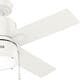 Hunter Beck 42" Ceiling Fan with LED Lights in Fresh White, , large