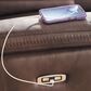 Ashley Bleckley Power Reclining Loveseat in Espresso, , large