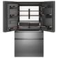 Cafe 27.8 Cu. Ft. Capacity 4-Door French Door Refrigerator in Platinum, , large