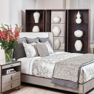 Ann Gish Art Of Home 4-Piece King Flannel Coverlet Set In Grey, , large