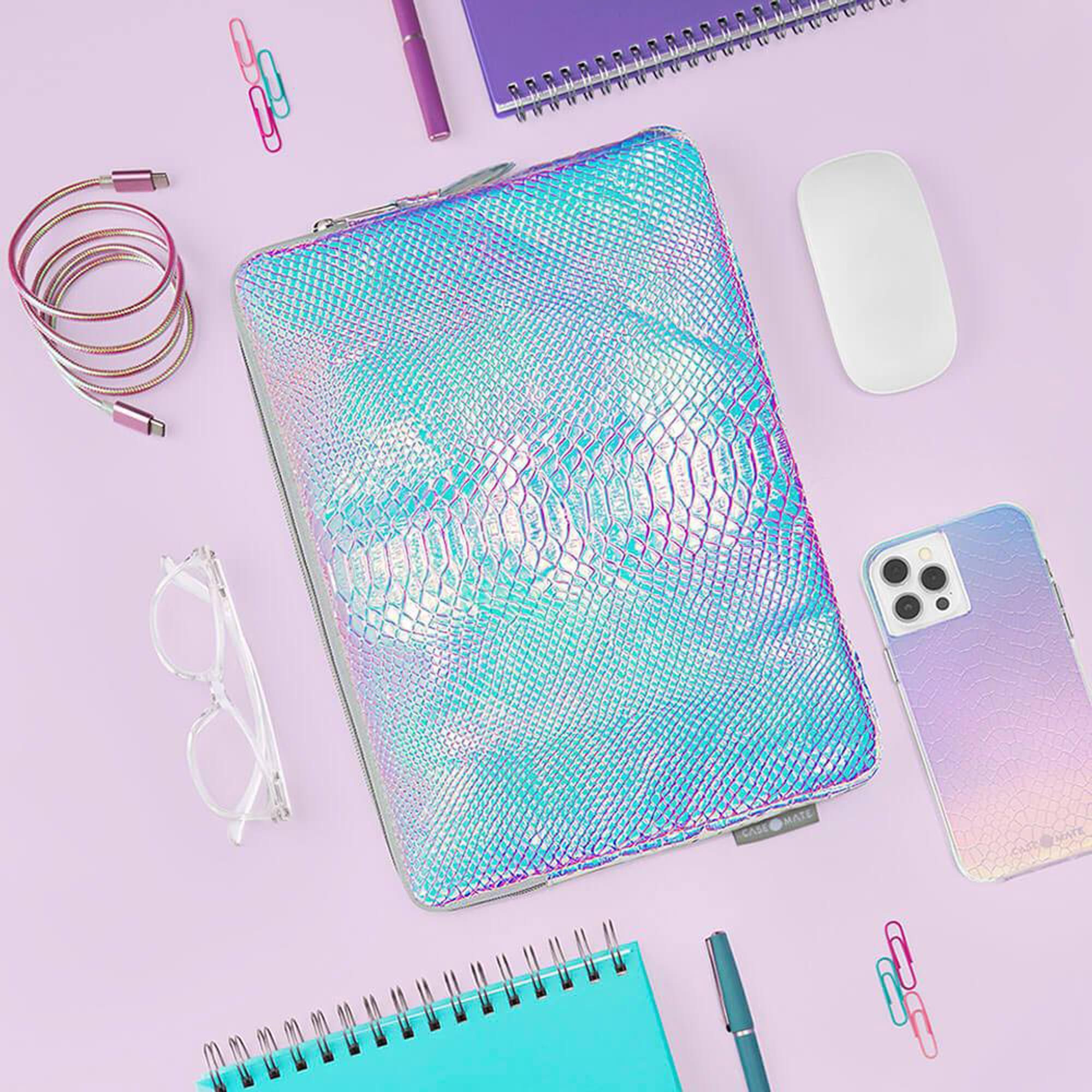 iridescent laptop case