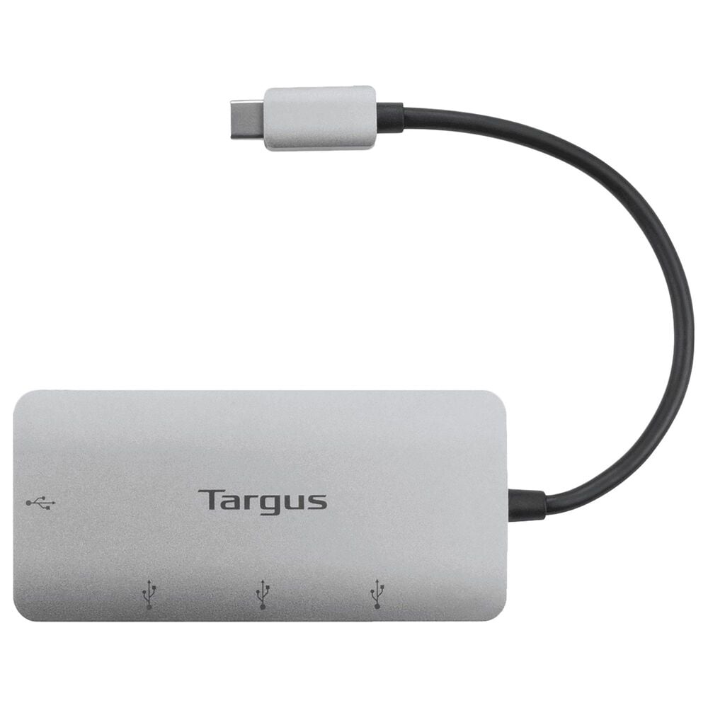 Targus USB-C to 4-Port USB-A Hub in Silver, , large
