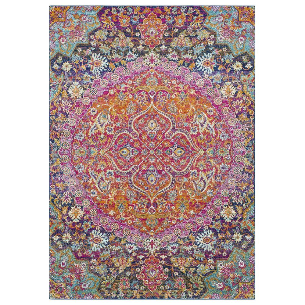 Surya Harput HAP-1044 7&#39;10&quot; x 10&#39;3&quot; Garnet and Orange Area Rug, , large
