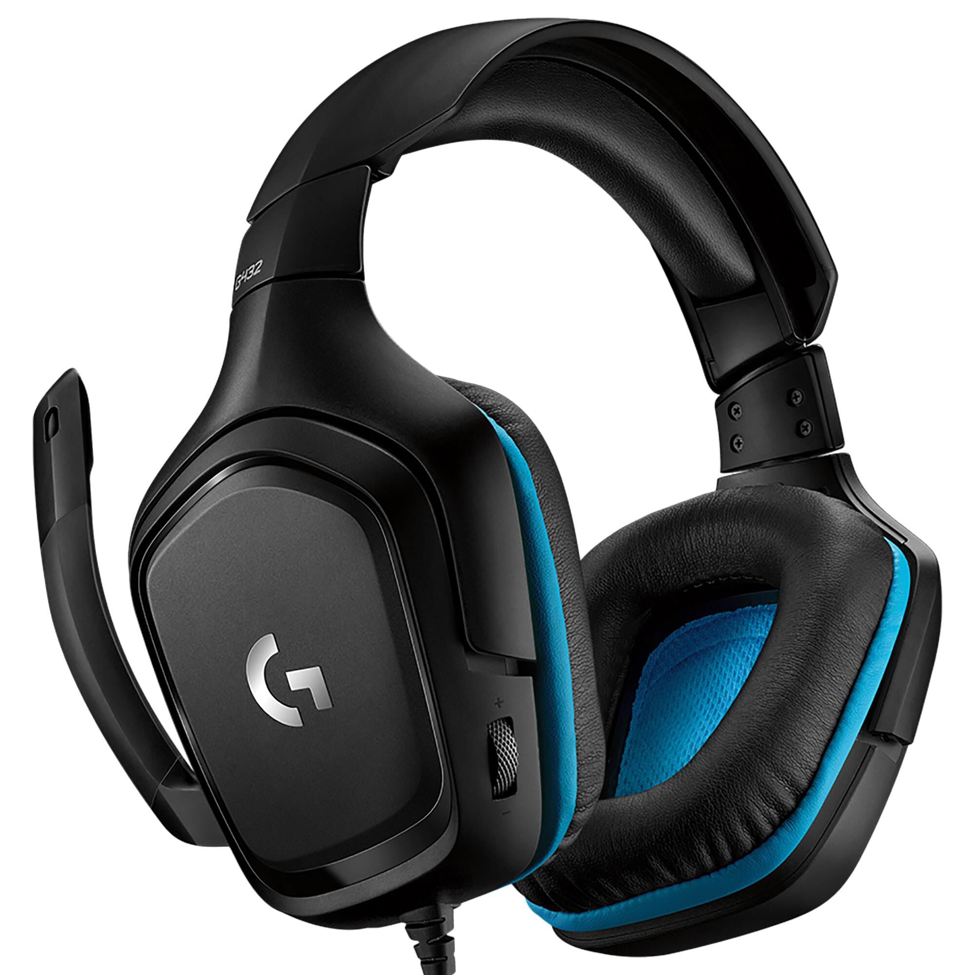 Logitech 7.1 Surround Gaming Headset in Black and Blue Nebraska