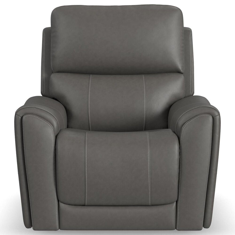 Flexsteel Carter Power Reclining Sofa and Recliner in Gray, , large