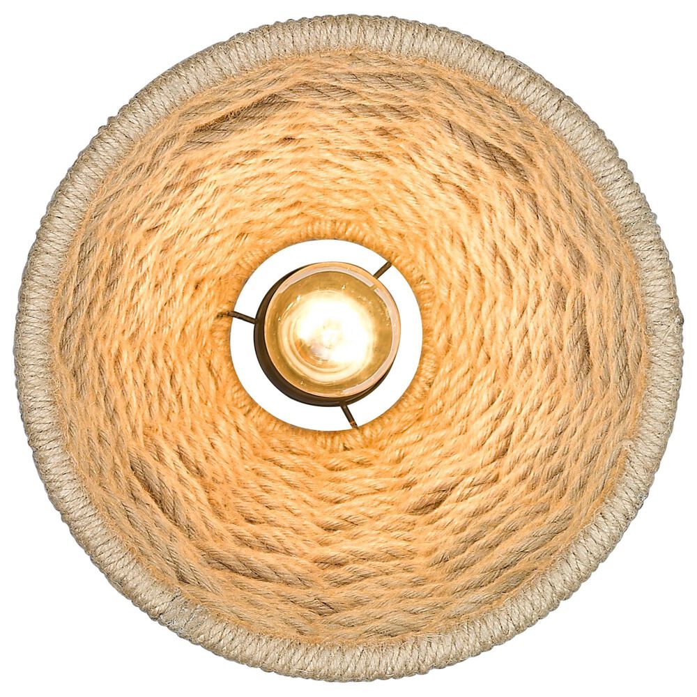 Golden Lighting Hathaway 1-Light Mini Pendant in Matte Black, , large