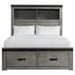 Mayberry Hill Wade Full Storage Bed in Brushed Ash Gray, , large
