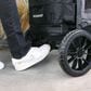Wonderfold Luxe Pro 6-Seater Stroller Wagon in Jet Black, , large