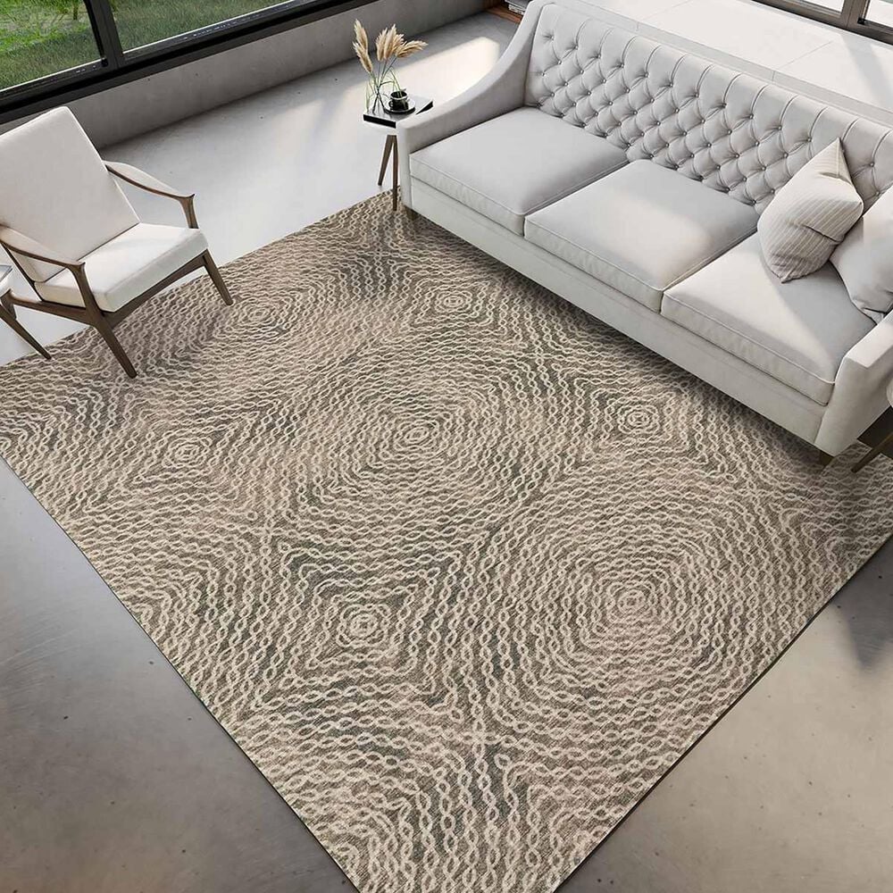 Dalyn Rug Company Brisbane 3&#39; x 5&#39; Mink Area Rug, , large