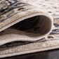 Safavieh Lyndhurst LNH334 2"3" x 12" Cream and Navy Runner, , large