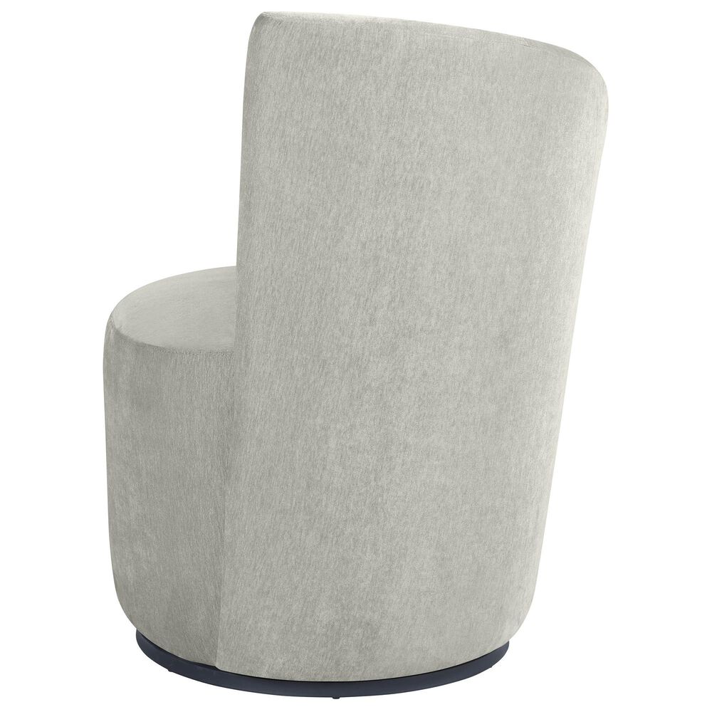 Coaster Nueva Swivel Chair in Dove Grey, , large