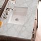 James Martin Vanities Addison 30" Single Bathroom Vanity in Mid-Century Acacia with 3 cm Victorian Silver Quartz Top and Rectangular Sink, , large