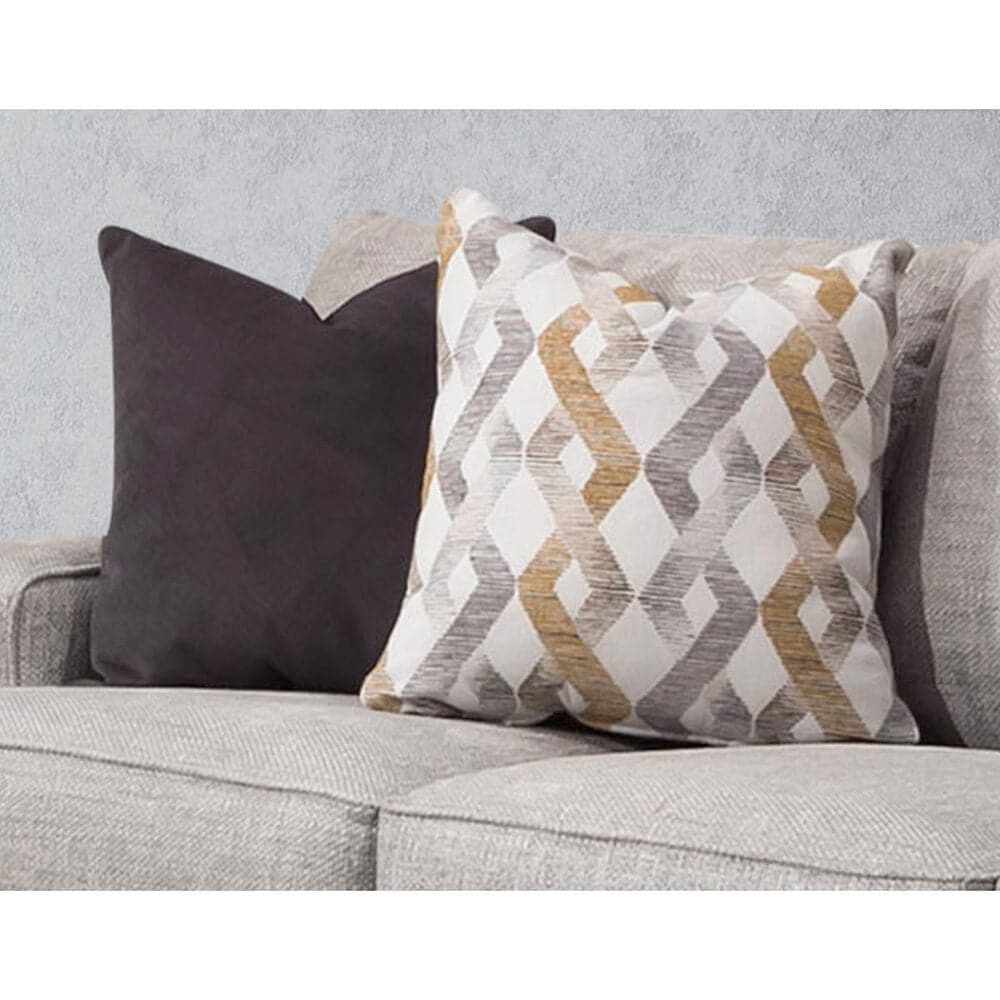 Moore Furniture Protege Stationary Sofa in Dove, , large