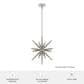 Hunter Jupiter Star 18" 12-Light Pendant in Brushed Nickel, , large