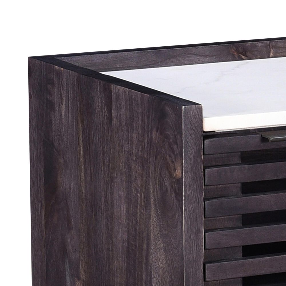 Moe&#39;s Home Collection Paloma 1 Drawer Nightstand in Grey, , large