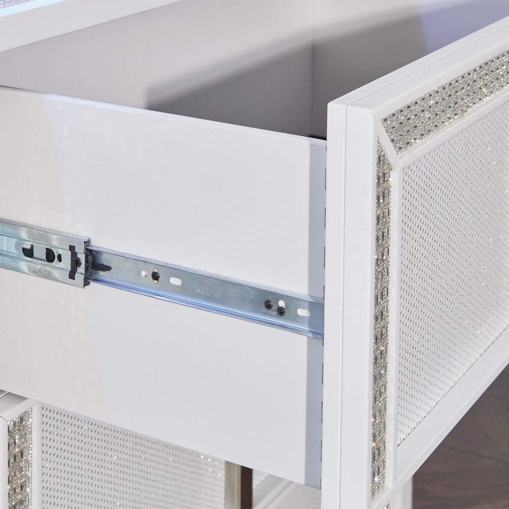Millenium Chalanna 6-Drawer Dresser and Mirror in White, , large