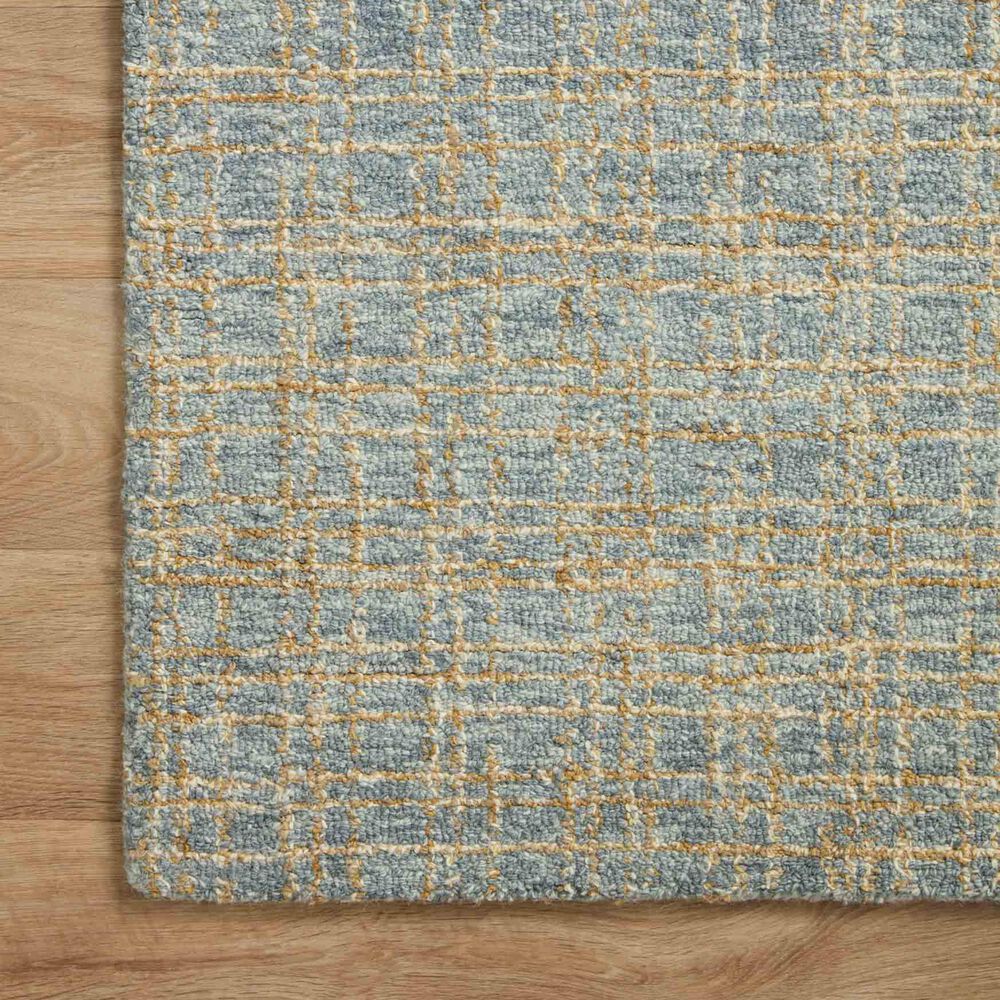 Chris Loves Julia x Loloi Polly 7&#39;9&quot; x 9&#39;9&quot; Blue and Sand, , large