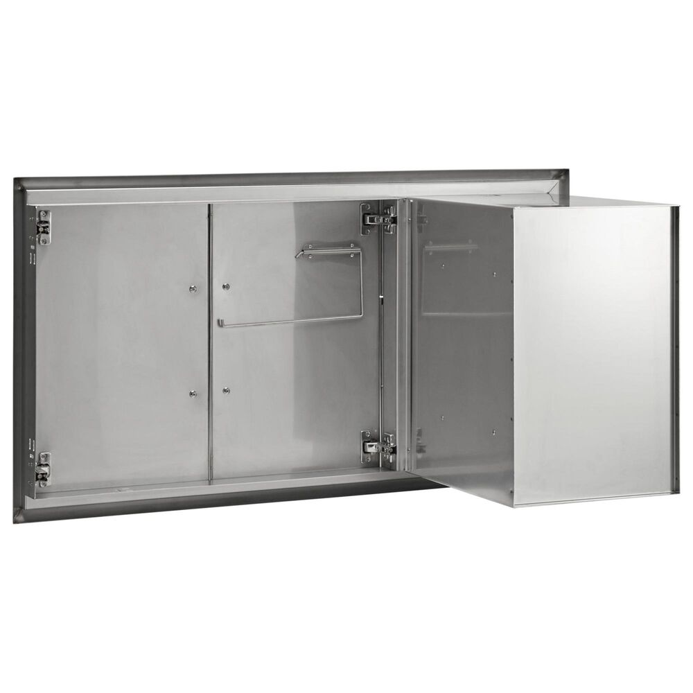 Coyote Outdoor 45&quot; Double Access Doors and Double Drawers in Stainless Steel, , large