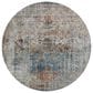 Dalyn Rug Company Karaj KJ2 8" Round Copper Indoor/Outdoor Area Rug, , large