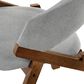 Blue River Westmont and Talulah 5-Piece Dining Set with Gray Cushion in Walnut, , large