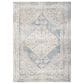 Nourison Astra Machine Washable 5"3" x 7" Light Blue Area Rug, , large
