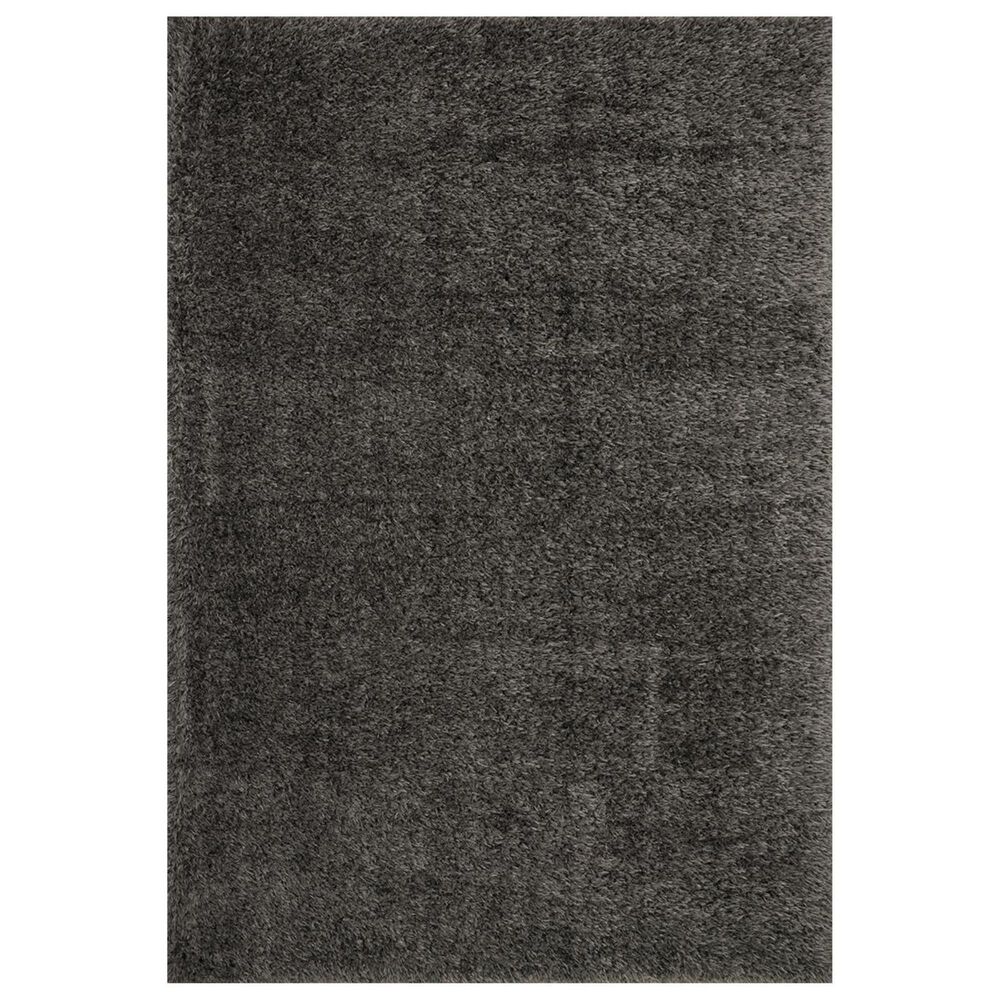 Loloi Kayla Shag KAY-01 5" x 7"6" Grey Area Rug, , large