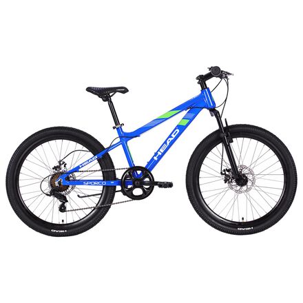 Blue kids bike