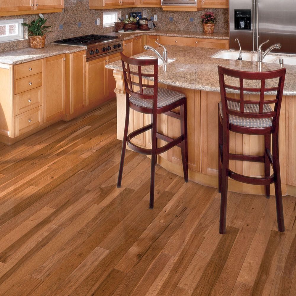 Mullican Flooring Nature Solid Saddle 3&quot; Hickory Hardwood, , large