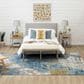 Karastan Tryst Nuvole 12" x 15" Grey and Blue Area Rug, , large