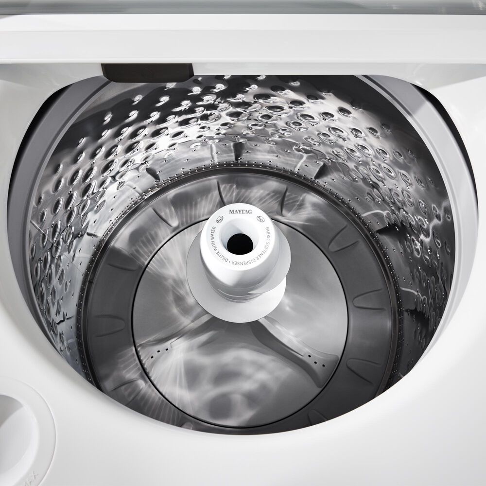 Maytag 4.7 Cu. Ft. Top Load Agitator Washer and 7.0 Cu. Ft. Top Load Gas Wrinkle Prevent Dryer in White, , large
