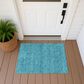 Dalyn Rug Company Soft Essentials Turquoise 1"8" x 2"6" Area Rug, , large