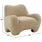Safavieh Randal Accent Chair in Light Brown, , large
