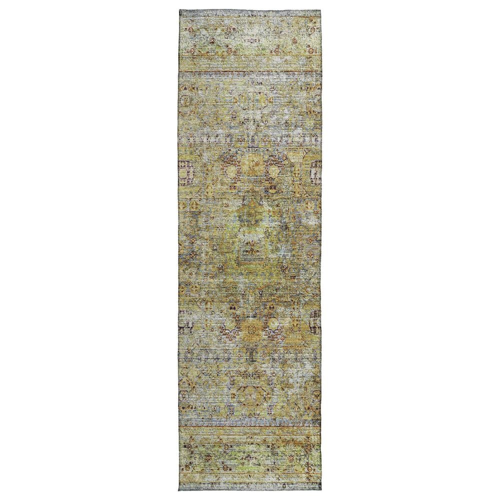 Dalyn Rug Company Karaj KJ1 2"3" x 7"6" Aloe Indoor/Outdoor Runner, , large