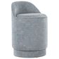 Lumisource Marla Upholstered Vanity Stool in Blue, , large