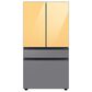 Samsung Bespoke 4-Door French Door Refrigerator Top Panel in Sunrise Yellow Glass, , large
