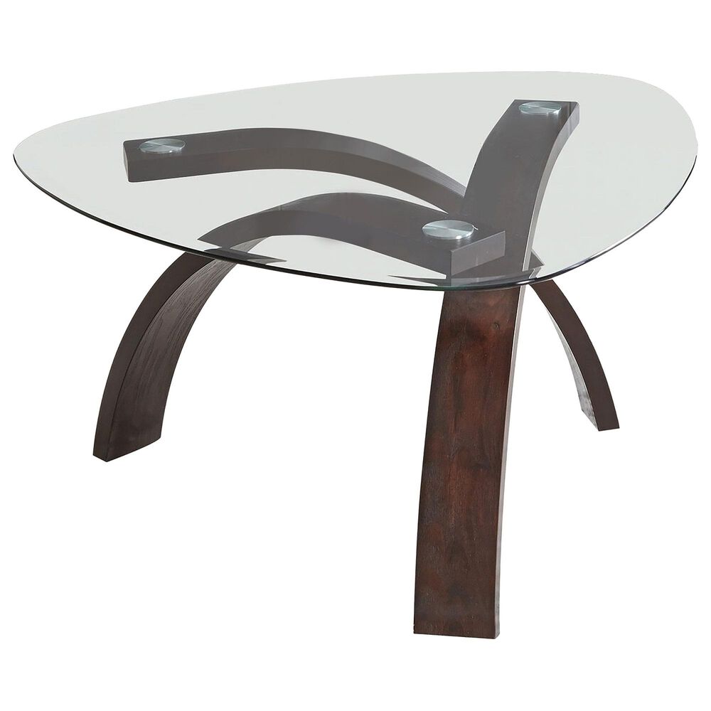 Steve Silver Furniture Pitman 3-Pack Table Base Set in Merlot Cherry, , large