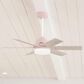 Hunter Pacer 44" Ceiling Fan with LED Lights in Blush Pink, , large