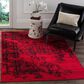 Safavieh Adirondack ADR101F-4 4" x 6" Red/Black Area Rug, , large
