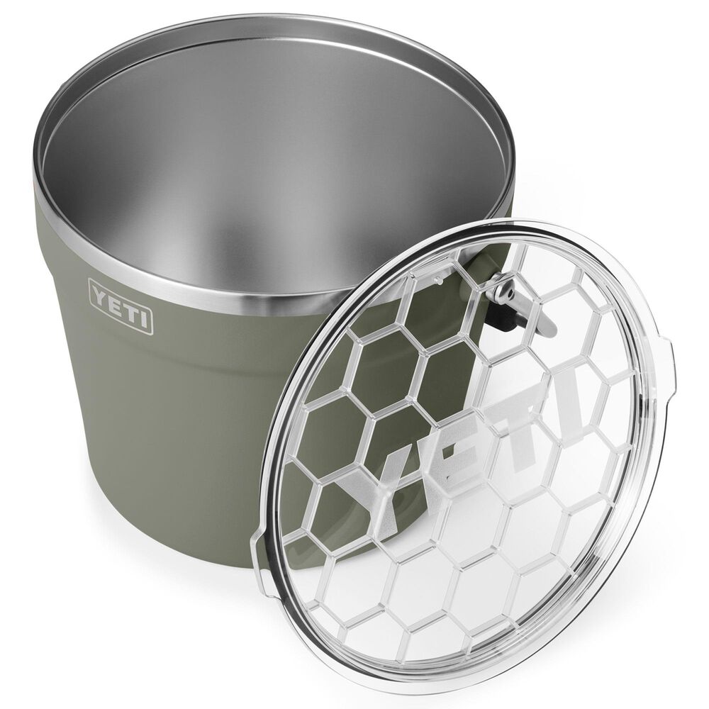 YETI Rambler Beverage Bucket in Pampa Green, , large