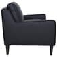 Porter Design Lazio Stationary Loveseat in Black, , large