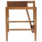 Linon Home Decor Flanagan Magazine Rack in Walnut, , large