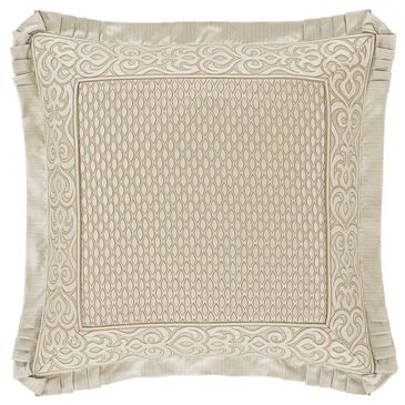 J. Queen New York Lazlo 26" Euro Sham in Ivory, , large