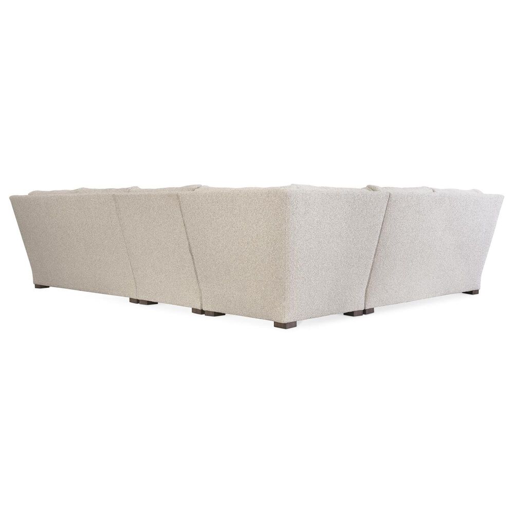 Bernhardt Ventura 4-Piece Stationary Reversible Sectional in Marble, , large