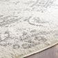 Safavieh Adirondack ADR101B-4R 4" x 4" Ivory/Silver Round Rug, , large