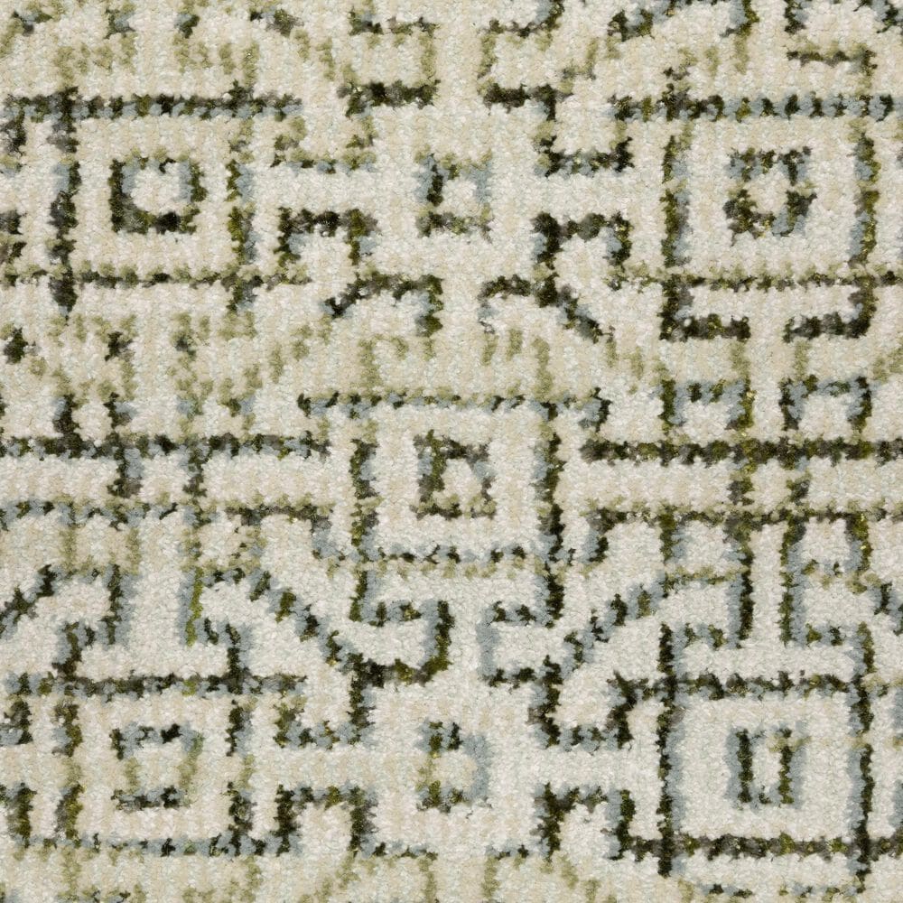 Oriental Weavers Atlas Ivory and Green 3'3" x 5'2" Area Rug, , large