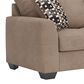 Ashley Triston-Peaks Stationary Loveseat in Suede, , large